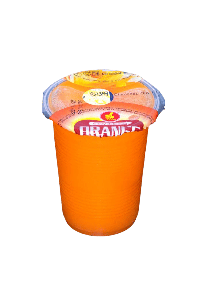 Orange Glass Juice